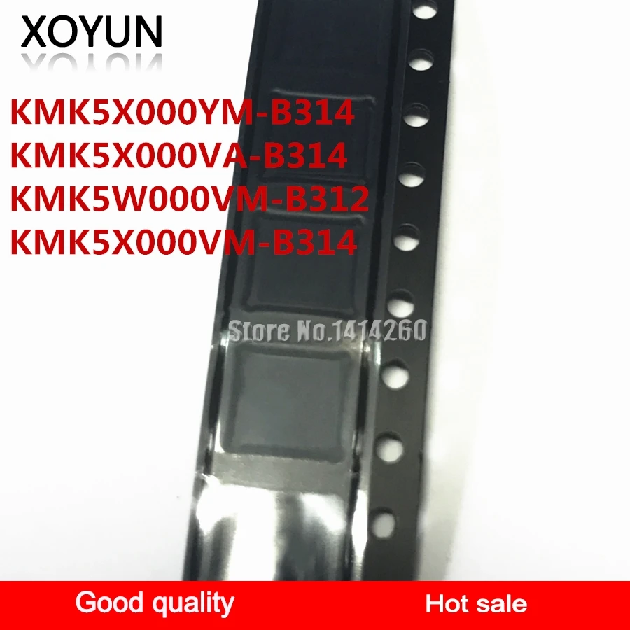 KMK5W000VM-B312 KMK5X000VM-B314 KMK5X000YM-B314 100% новая BGA