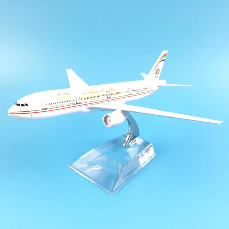 AIRLINER 16 см ETIHAD Боинг 747 модель самолета из металлического сплава Игрушечная
