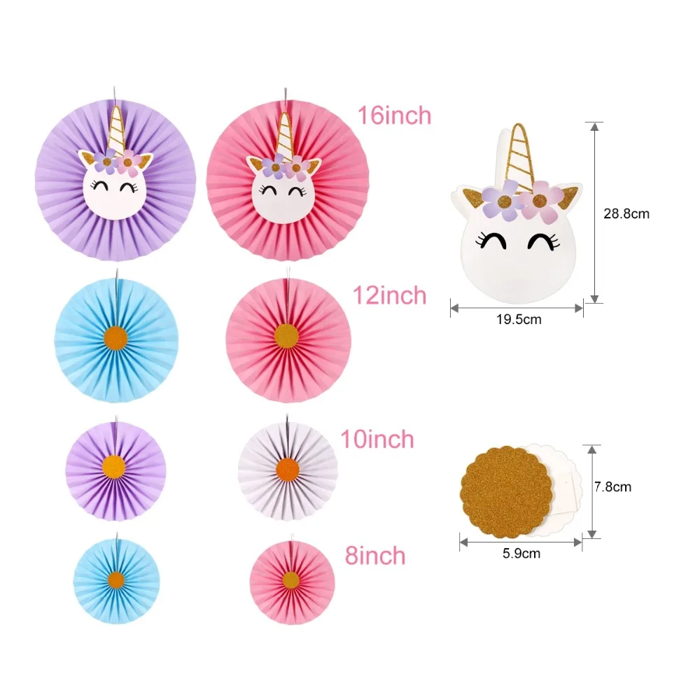 Единорог вечерние украшения единорог с днем рождения баннер для вечеринки в