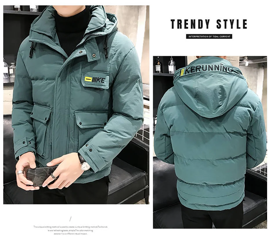 Лидер продаж, парка, мужские зимние куртки, хлопок, Chaquetas Hombre Parkas, мужская повседневная верхняя одежда, мужские куртки и пальто