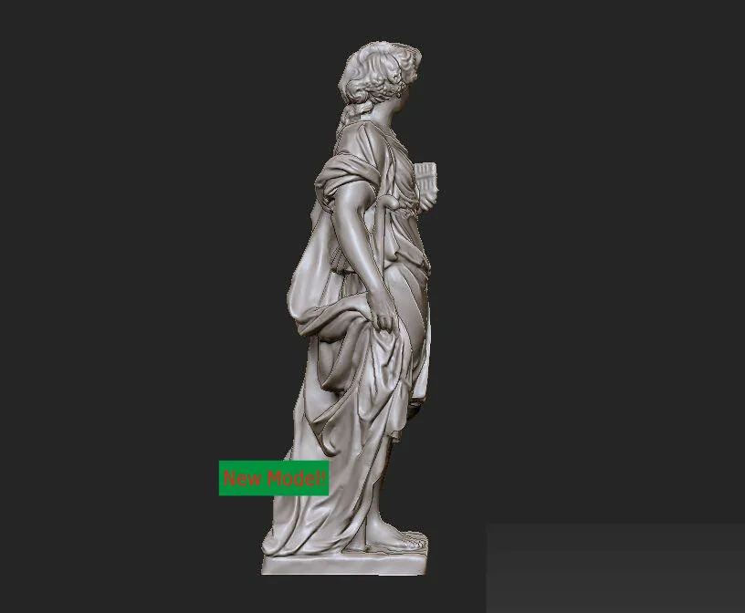 3D model relief STL models file format Goddess of mercy Poet | Инструменты