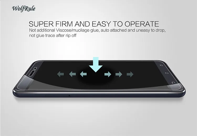 2 шт Защитное стекло для экрана Asus Zenfone 3 ZE552KL закаленное стекло для Asus Zenfone 3 ZE552KL стекло 5,5 ''плёнка wolfrule для телефона