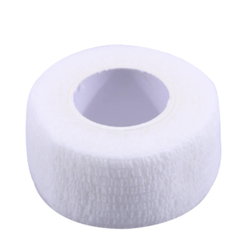 1 Roll Nail Art Protect Tape Flex Wrap Finger Care Self-adhesive Bandage Nail Art Tool Accessories Random Color