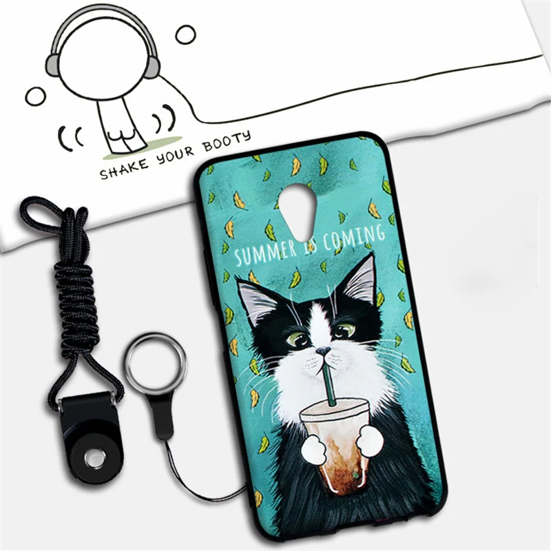 Meizu M5S case M5 Cover 3D Stereo Soft Silicon cover For M3 Note M3S U10 U20 MX6 funda phone |