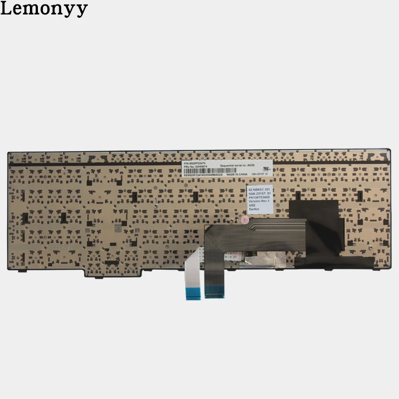 Для IBM lenovo Thinkpad E550 E550C E555 E560 E565 Клавиатура Teclado американский английский 00HN000 00HN074 00HN037 без подсветки