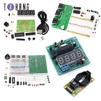 diy kits at89c2051ds3231 electronic clock digital tube led display suite electronic module parts