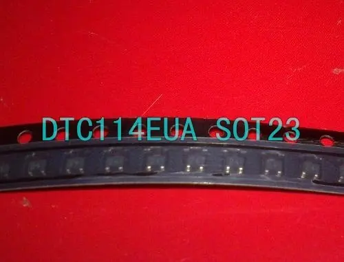 50 шт./лот DTC114EUA TRAN DIGITL NPN 50В 50MA SOT 323| |