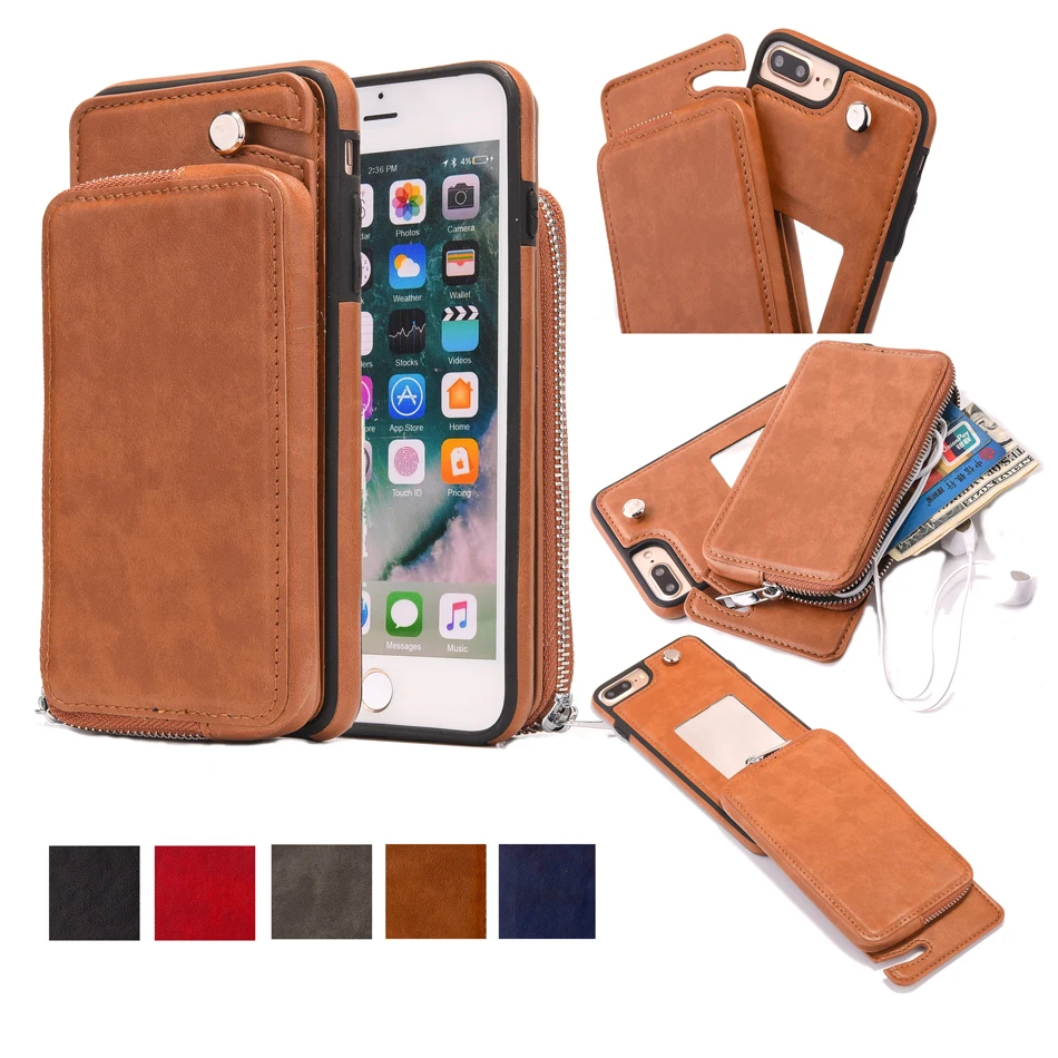 Роскошный телефон чехол для iPhone 7 Plus ТПУ вращающийся молнии сумка телефона