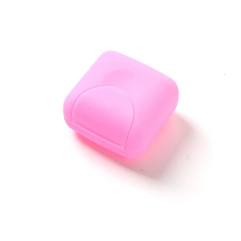 Travel Portable Creative Disposable Boxed Soap Paper Slice Sheets Mini Paper Soap Travel Hiking Container Soap Box