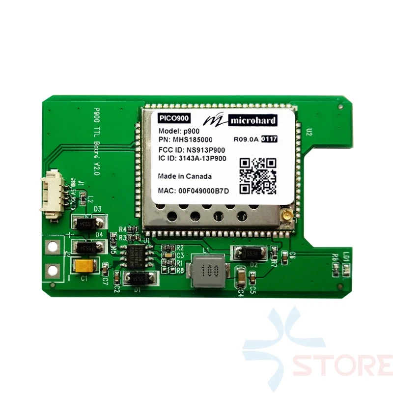 30 км дальнее расстояние передачи данных линии Microhard P900/P400 840 1 Вт передатчик