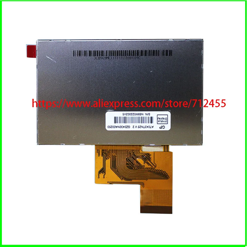 4 3 дюймовый ЖК-экран 40PIN 32000579-04 AT043TN24 V.1 V.7 AT043TN25 V.2 | Компьютеры и офис
