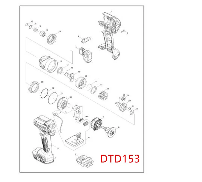 контроллер для MAKITA 620563 -6 DTD153 TD153D DTD153RFE DTD153RME DTD153Z XDT13Z