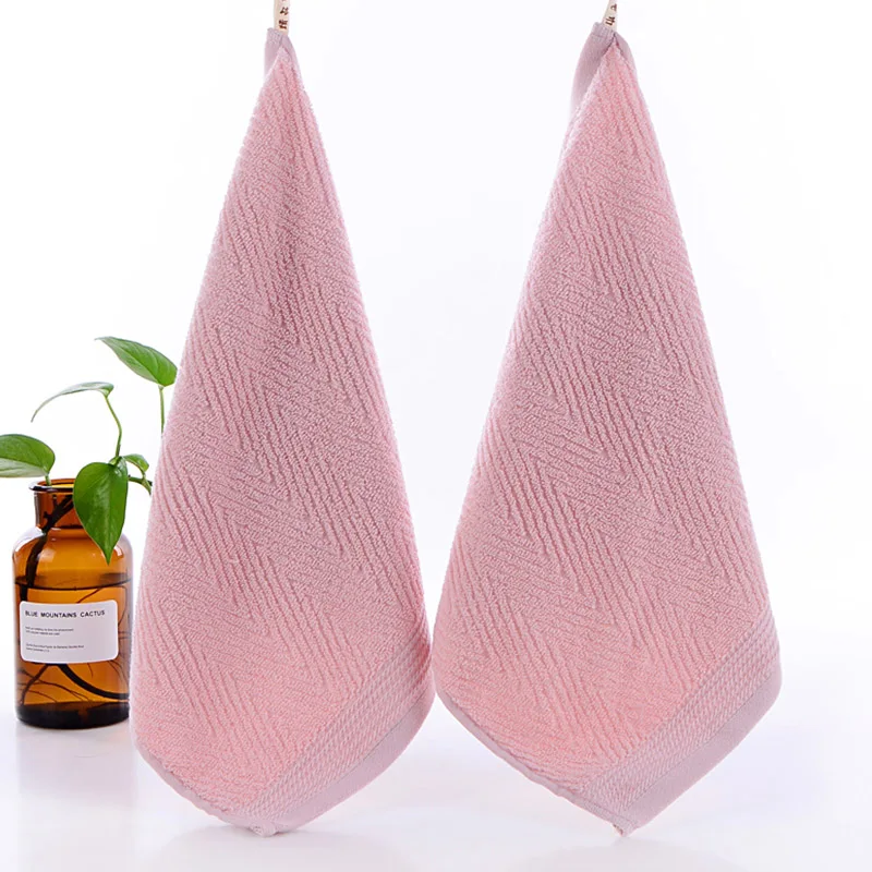 hand towel 6 Полотенце для мытья лица, хлопковые однотонные жаккардовые маленькие полотенца для рук, банные полотенца для взрослых 70x140 см, высокое качество, набор полотенец - Цвет: hand towel 6