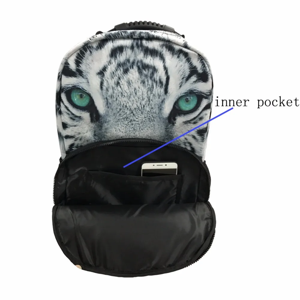 Рюкзак для ноутбука FORUDESIGNS мужские дорожные сумки школьный рюкзак классный волк