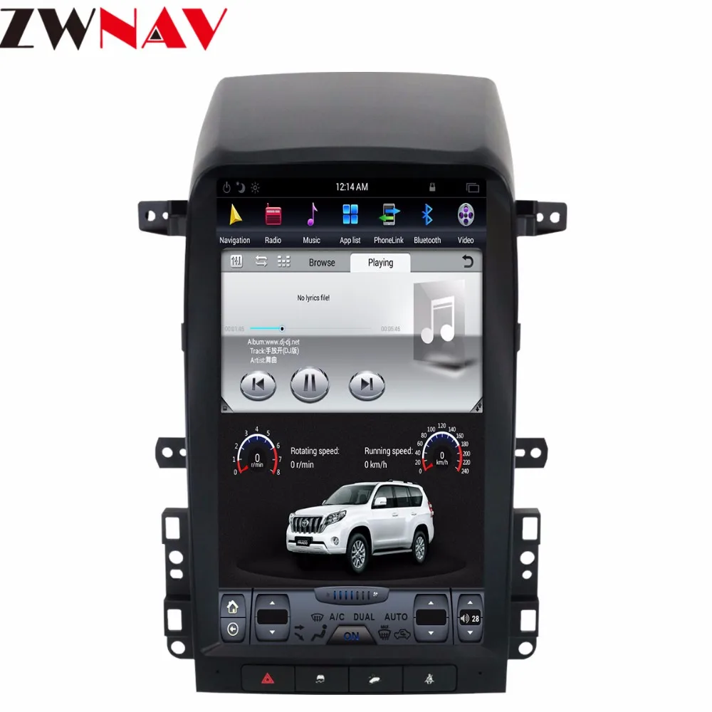 13.8" Tesla Style Screen Android Player Head Unit For Chevrolet Captiva 2008 2009 2010 2011 2012 GPS Audio Radio Receiver Stereo |