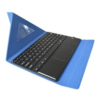 newdetachable wireless bluetooth keyboard with touchpadpu leather case cover stand for lenovo idea tab s6000tab 2 a10 70 a7600