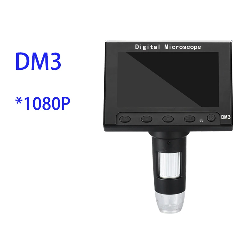 DM3 DM4 портативный цифровой микроскоп 1080P HD 4,3 дюймов экран PCB промышленный микроскоп схема наблюдения обслуживание фабрики