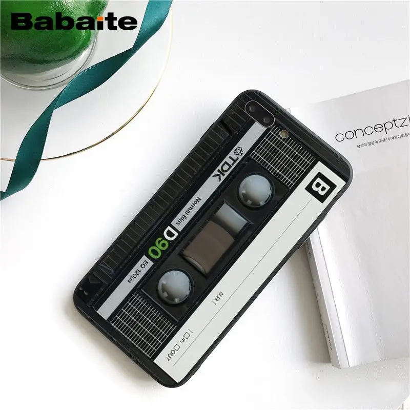 Babaite Ретро Классический Кассетный чехол для телефона для iphone 11 Pro 11Pro Max 8 7 6 6S Plus X XS MAX 5 5S SE XR