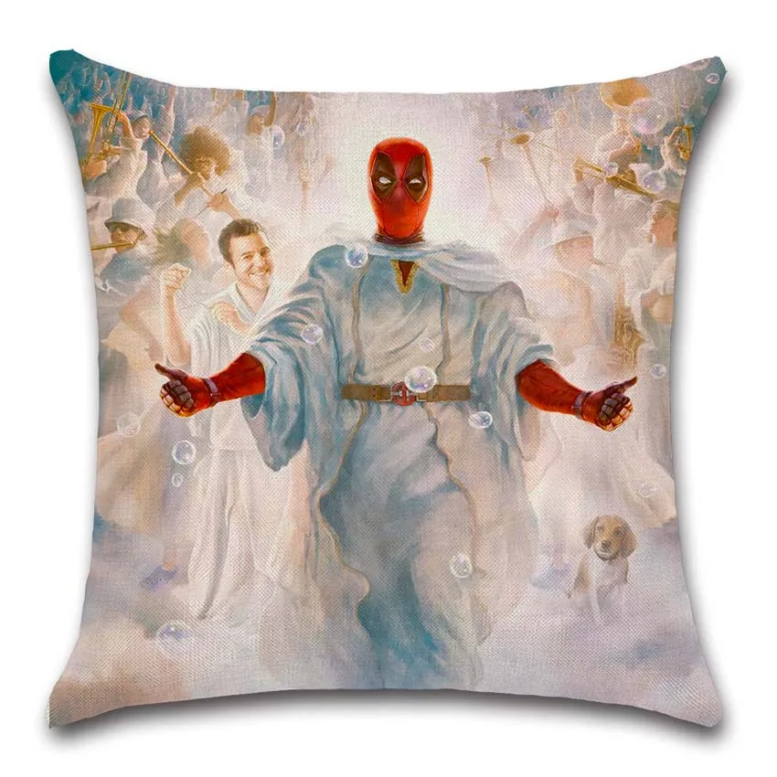 Deadpool Movies comic Печатный чехол для подушки украшение дома дивана подушка кресла