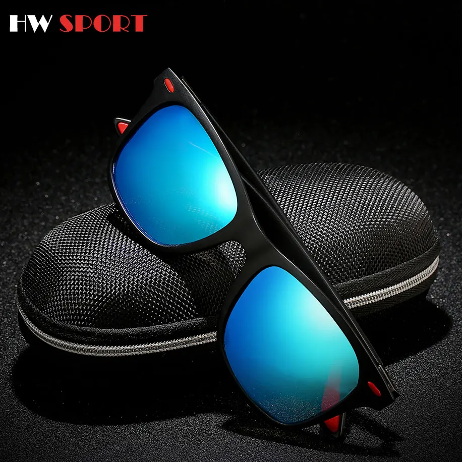 HW поляризационные очки для рыбалки спортивные солнцезащитные мужчин UV400