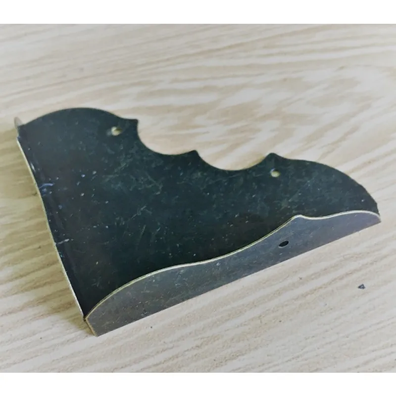 Бронзовый тон деревянная коробка протектор книга альбом папка для меню Угловые