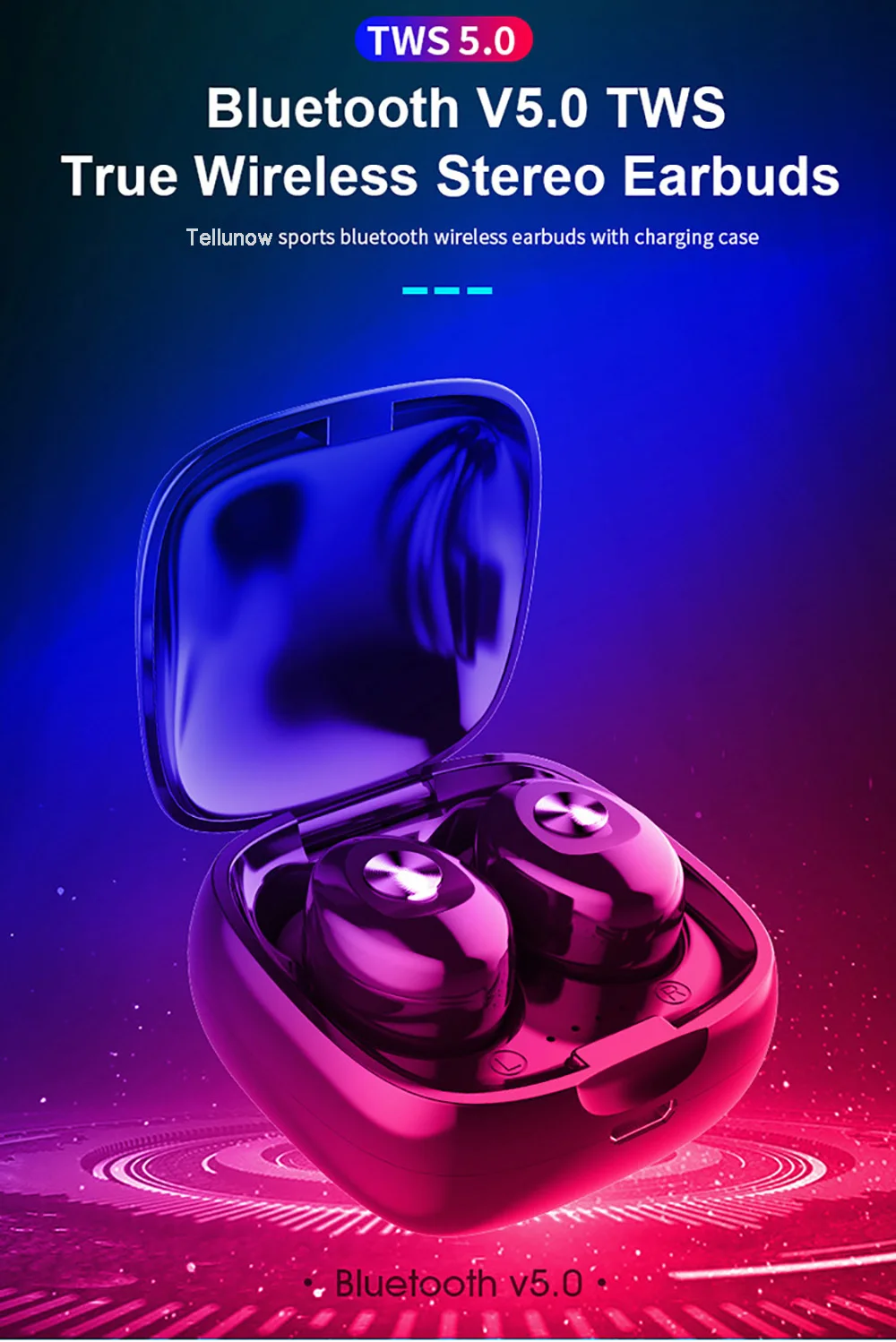 XG12 TWS Bluetooth 5 0 наушники 3D HD стерео Беспроводная гарнитура спортивные Handsfree игровая