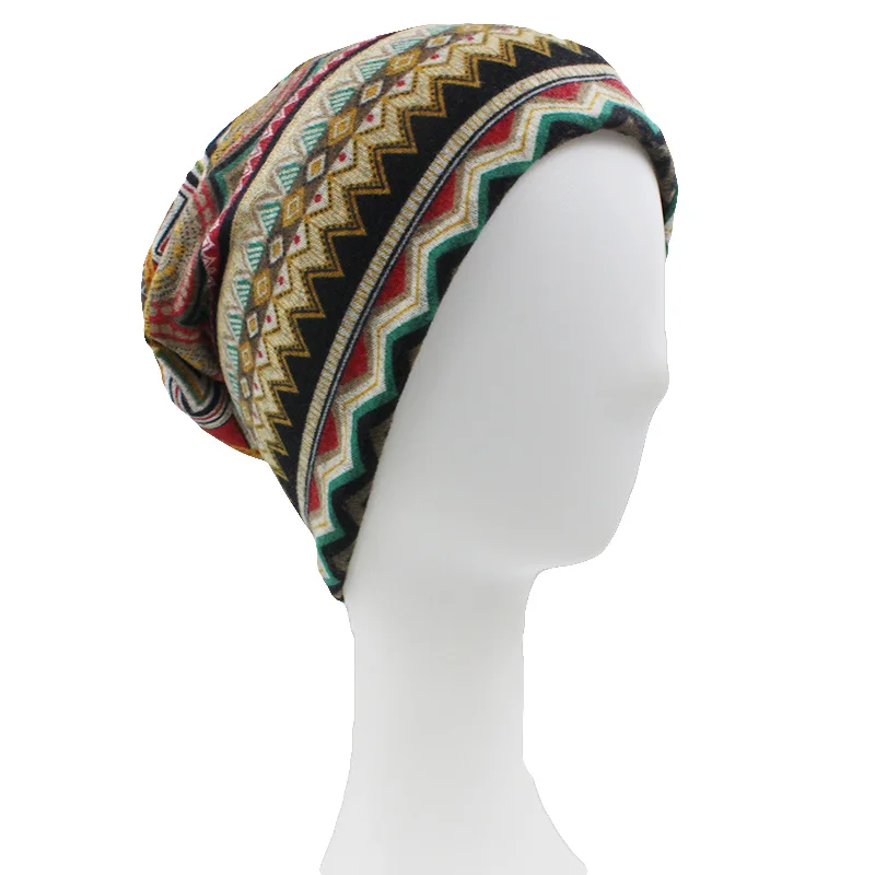 LOVINGSHA Осень Зима Skullies Beanies винтажный дизайн двойного назначения женские шапки для женщин Тонкий Девушка Мода Feminino шарф HT069