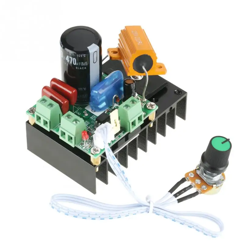 DM 1105S L12V 24В 48В 110В 400 Вт регулятор скорости двигателя щетка двигателя|Контроллер