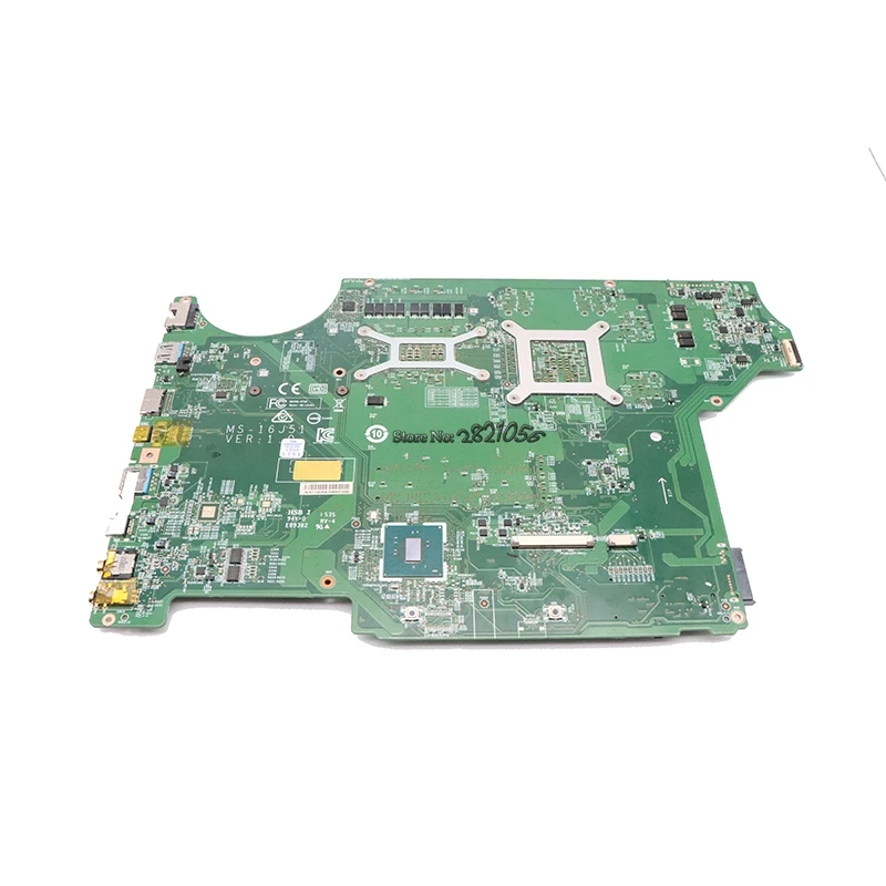 Nokotion Φ для MSI MS 16J51 GP62 7QF 1843UK материнская плата ноутбука GTX960M SR2F0 17951|Материнские