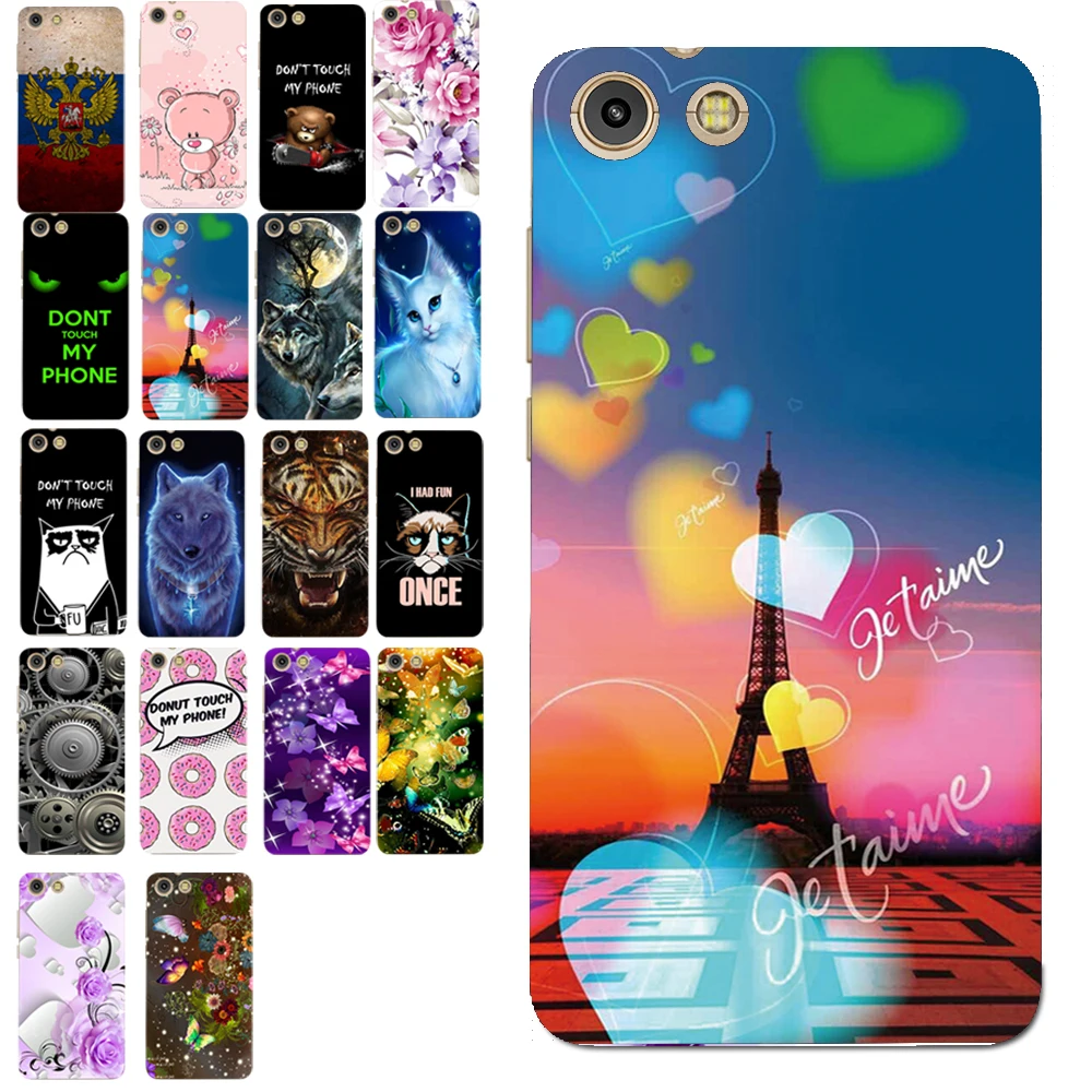 Красивый чехол из ТПУ с цветочным принтом для Prestigio Grace S7 LTE PSP7551DUO|print case|case covertpu case |