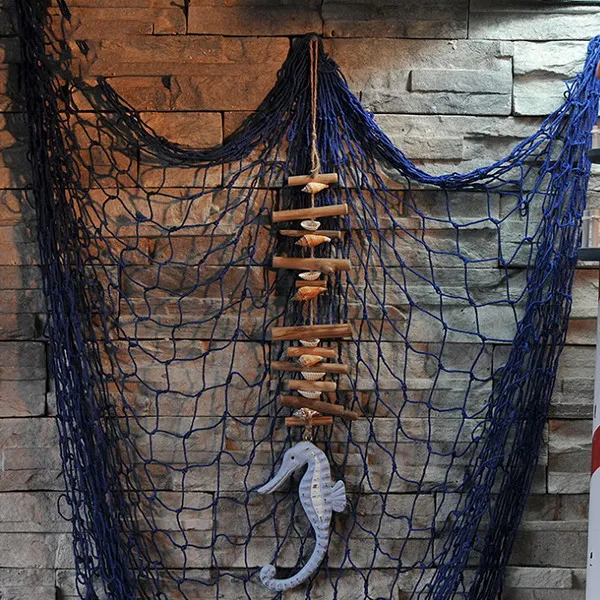 seahorse blue Самодельный дисплей, Настенный декор, морской конек, морская звезда, подвеска для дома, подвесная, Средиземноморский стиль, украшение, подвеска для домашнего декора - Цвет: seahorse blue