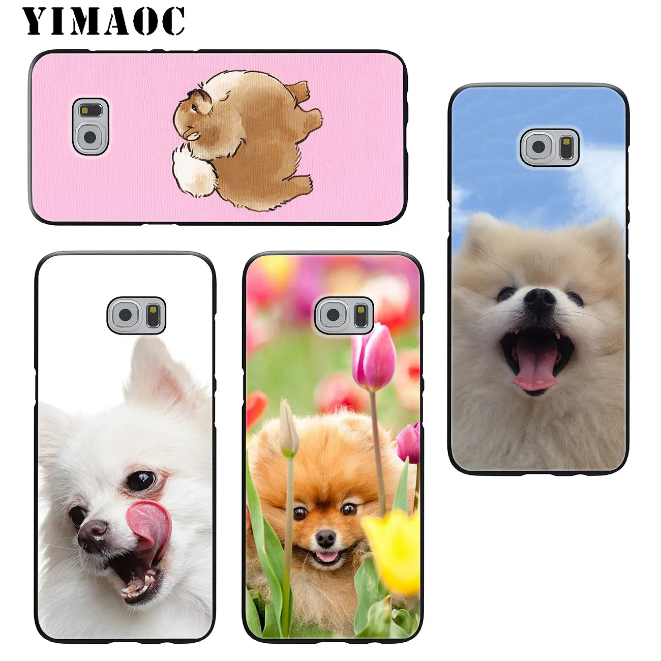 YIMAOC Pitbull Померанский Мягкий силиконовый чехол для телефона Samsung Galaxy S20 Ultra S10 Lite S9 S8