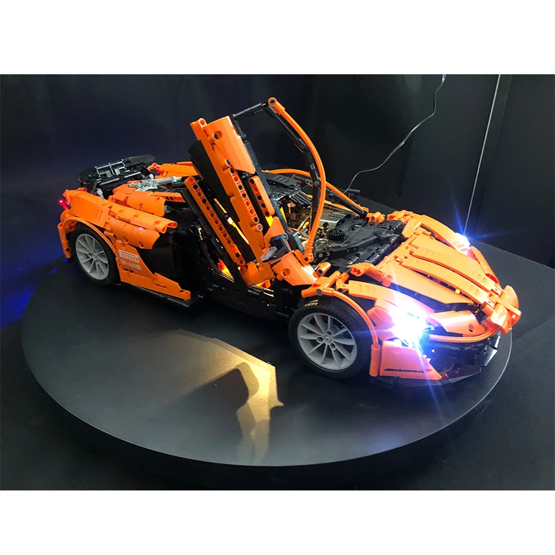 Светодиодный фонарь для 20086 20001 Bugatti Chiron 911 GTRS Ford Mustang совместимый LegoSet Technic 42083 42056