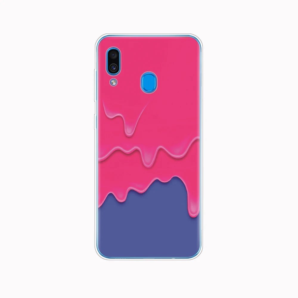 Чехол для телефона для samsung Galaxy A20 чехол A20E Силиконовая задняя крышка для samsung A20 A 20 A205F A20E A202F Мягкий ТПУ чехол-бампер - Цвет: 61681