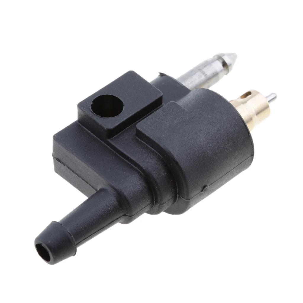 Fuel Line Connector Joint Black Fits For Yamaha Motor Outboard 6mm Male Mount Engines Easy installation and replacement | Автомобили и