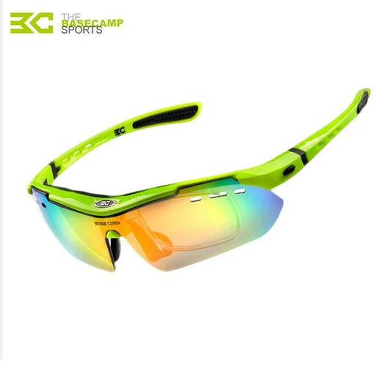 Basecamp 5 Lens Polarized Cycling Glasses MTB Bike Goggles Bicycle TR-90 Sunglasses Gafas Ciclismo | Тематическая одежда и