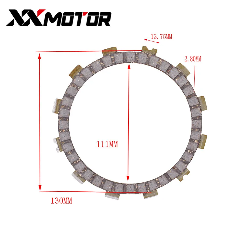 10 шт. Высокое Качество Диск Сцепления Мотоцикла фрикционный лист диски сцепления