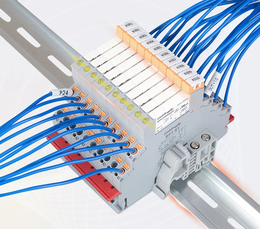 BPT-61 HF41F 5-ZS 10 шт. мини плагин Весна реле 5 в 6A 250VAC/30VDC выход ультра-тонкий электронный модуль реле напряжения и плата