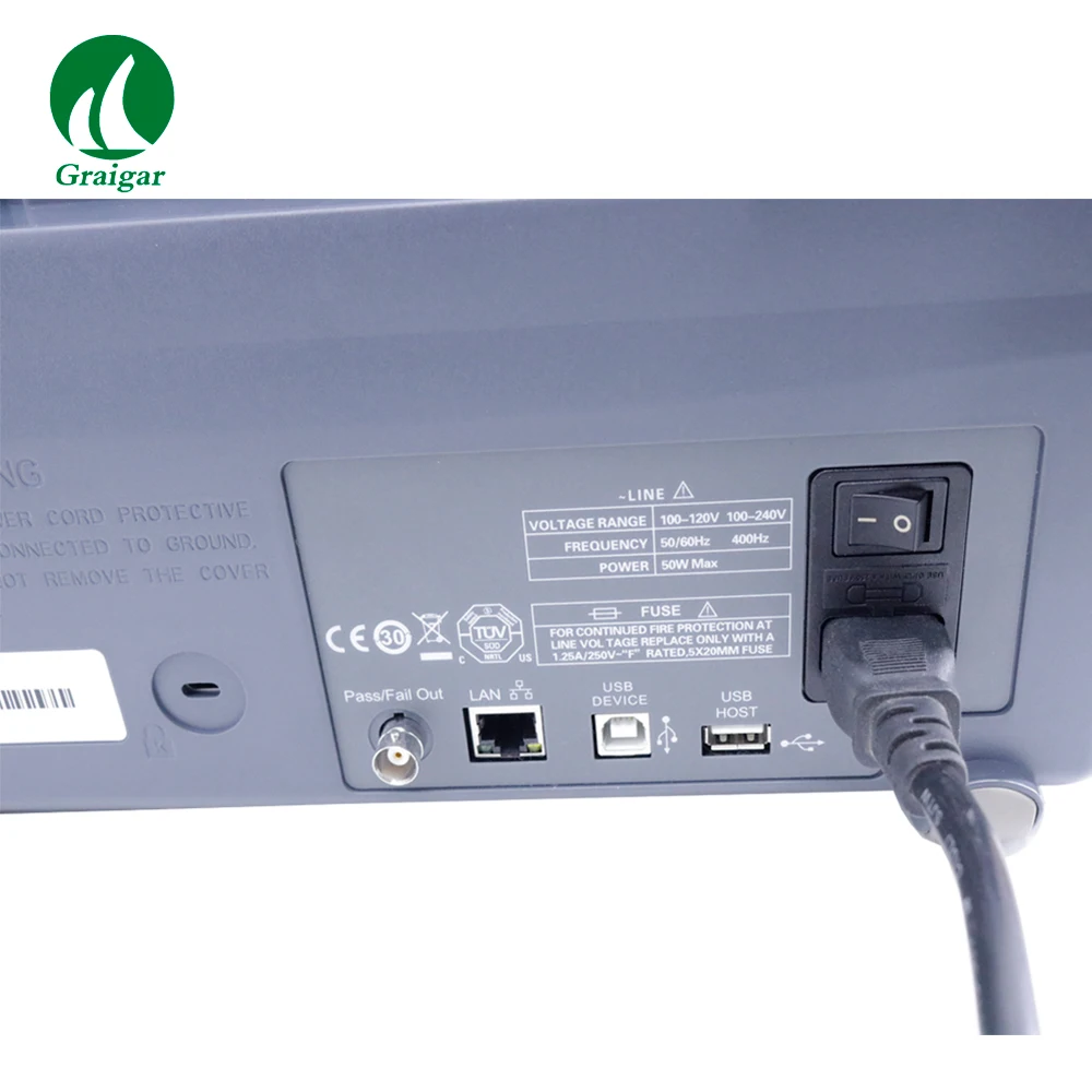 Двухканальный цифровой осциллограф SDS1202CFL, полоса пропускания 200 МГц, 2 канала+ 1 внешний канал запуска