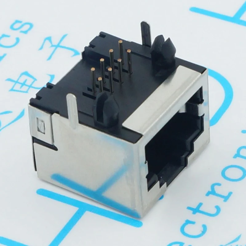 RJ45 гнездо 56 без лампы экранирующая Сетевая розетка сетевой интерфейс Кристалл