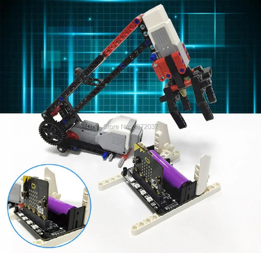 Расширительная плата Robot:bit Robot Python для микробитов Micro:bit царапает