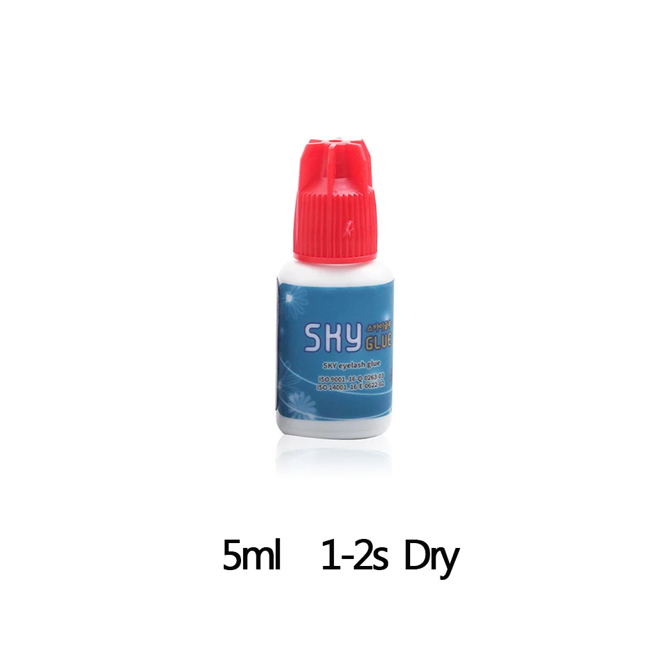 5ml Red Cap 2 вида разное небо клей для наращивания ресниц 5 мл корейское небо клей для наращивания ресниц, самый быстрый сухой лучший клей индивидуальный клей для ресниц - Цвет: 5ml Red Cap