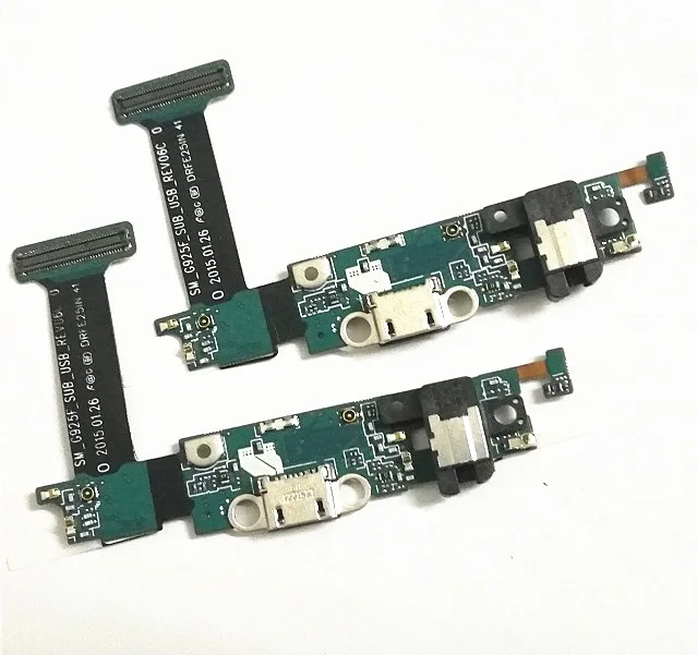 10 шт. док станция USB зарядный порт гибкий кабель для Samsung Galaxy S5 S6 S7 S8 S9 Edge Plus Note5 Note8