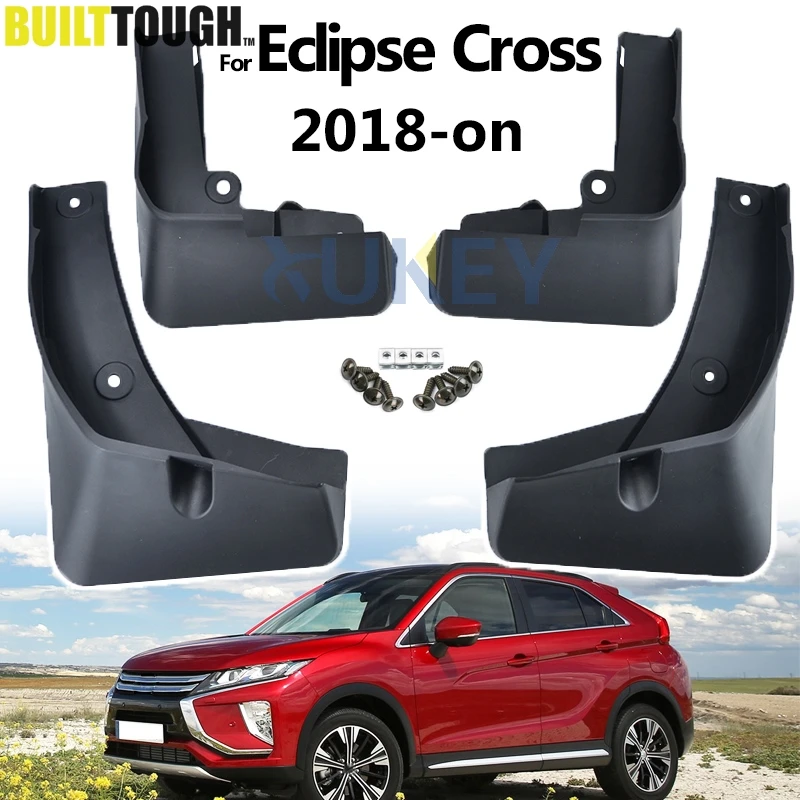 Брызговики автомобильные для Mitsubishi Eclipse Cross 2018 2019 Передние Задние защитный чехол