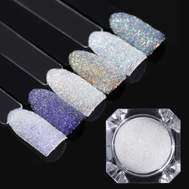 BORN PRETTY Magic Shell блестящий порошок 1 5 г Сияющий ультра тонкий дизайн ногтей