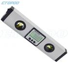 IP54 доказательство воды 225 мм лазерный угломер цифровой лазерный уровень духа лазерный уровень 360 градусов Цифровой Инклинометр с пузырьковым уровнем