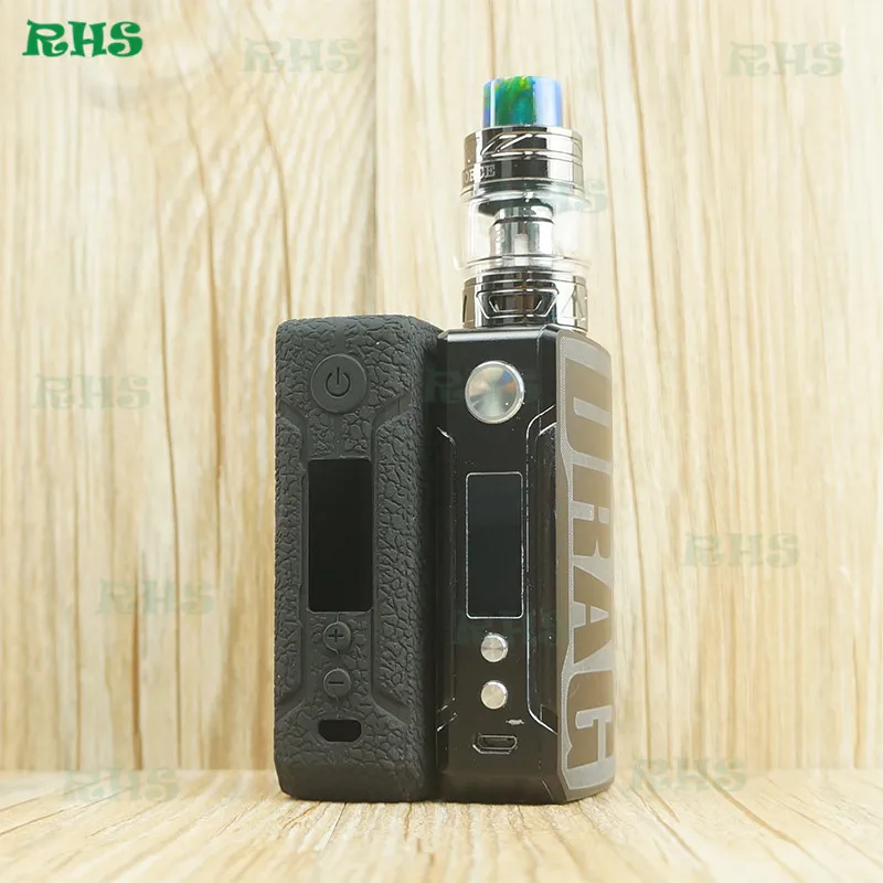 Новая смола 177W электронная сигарета VOOPOO Drag 2 комплект, силиконовый чехол, мягкий чехол с крышкой от RHS фабрика 2 шт Быстрая
