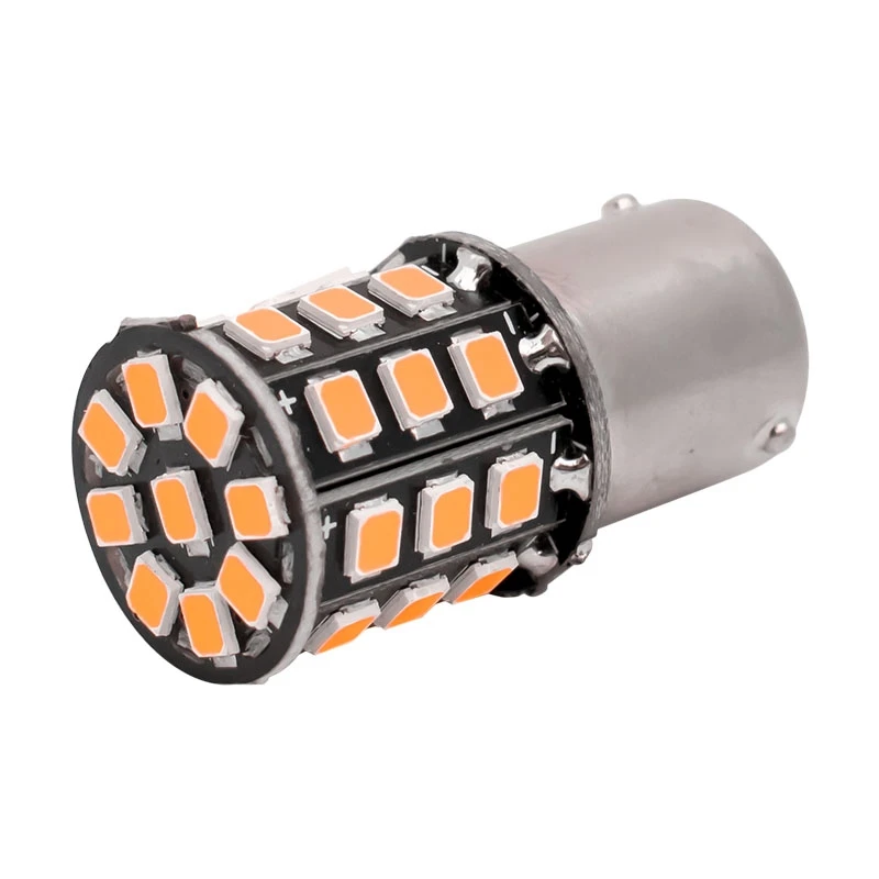 2 шт. PY21W 7507 BAU15S 1156PY 150 градусов 33 LED 2835 SMD Авто Задний сигнал поворота фонарь