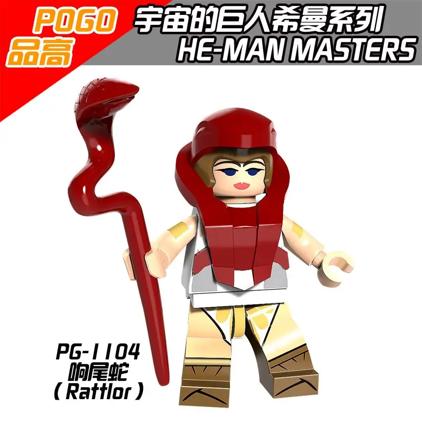 PG-1104 Одиночная он-человек мастера Zodak погремушка Ram Man PAKER Ske Letor Sorceress TRI-KLOPS строительные блоки игрушки для детей PG8089 - Цвет: PG-1104