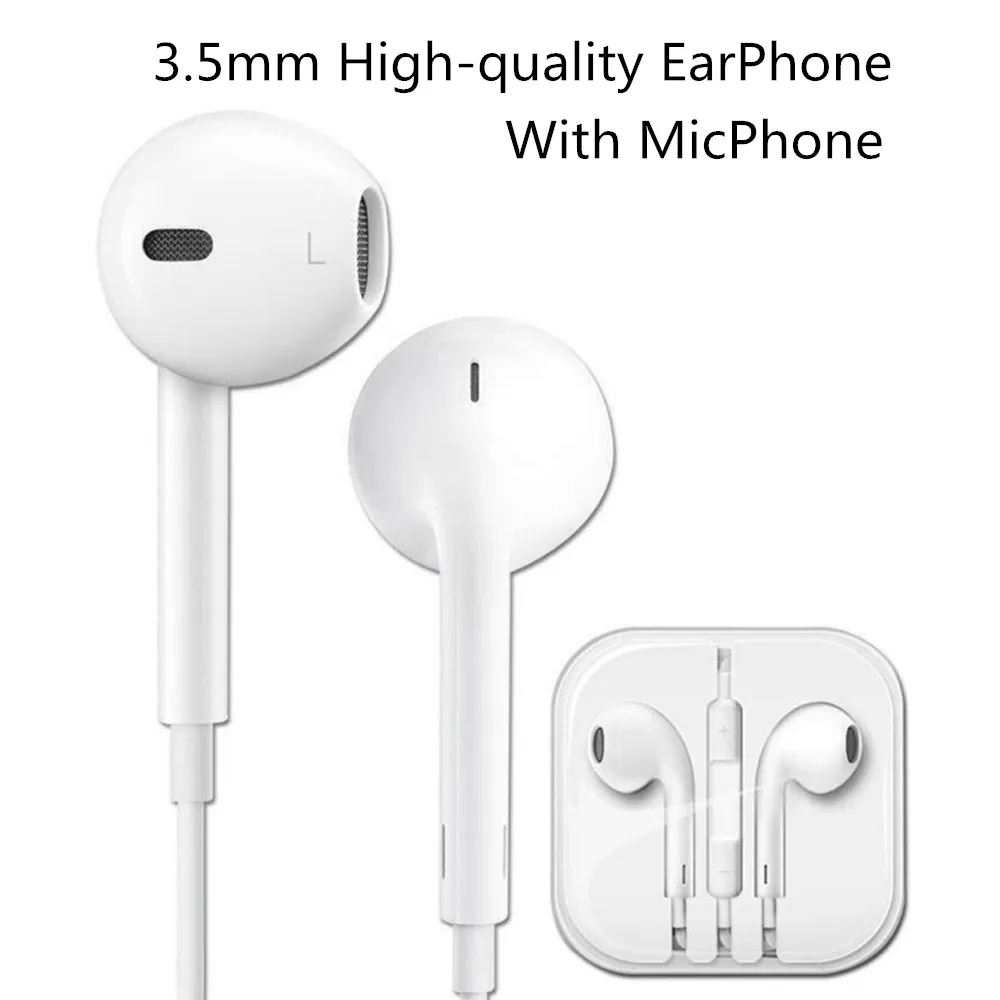 High-quality Headset Egeedigi наушники 3,5 мм гарнитуры со встроенным микрофоном 3,5 мм в уши проводные наушники для iPhone samsung Galaxy S8 мобильный телефон - Цвет: High-quality Headset